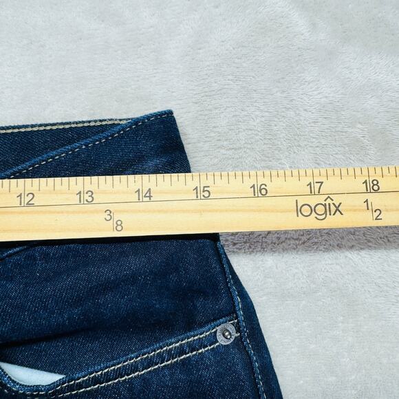 Current/Elliott Jeans Women 26 Dark Wash Blue Denim The Borderline Skinny 26" HR - Picture 11 of 12